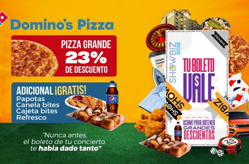  Cuponera Domino´s
